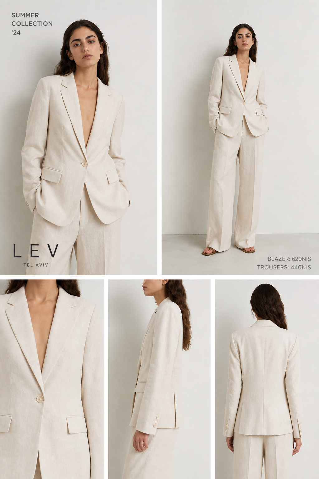 Tailored blazer summer collection