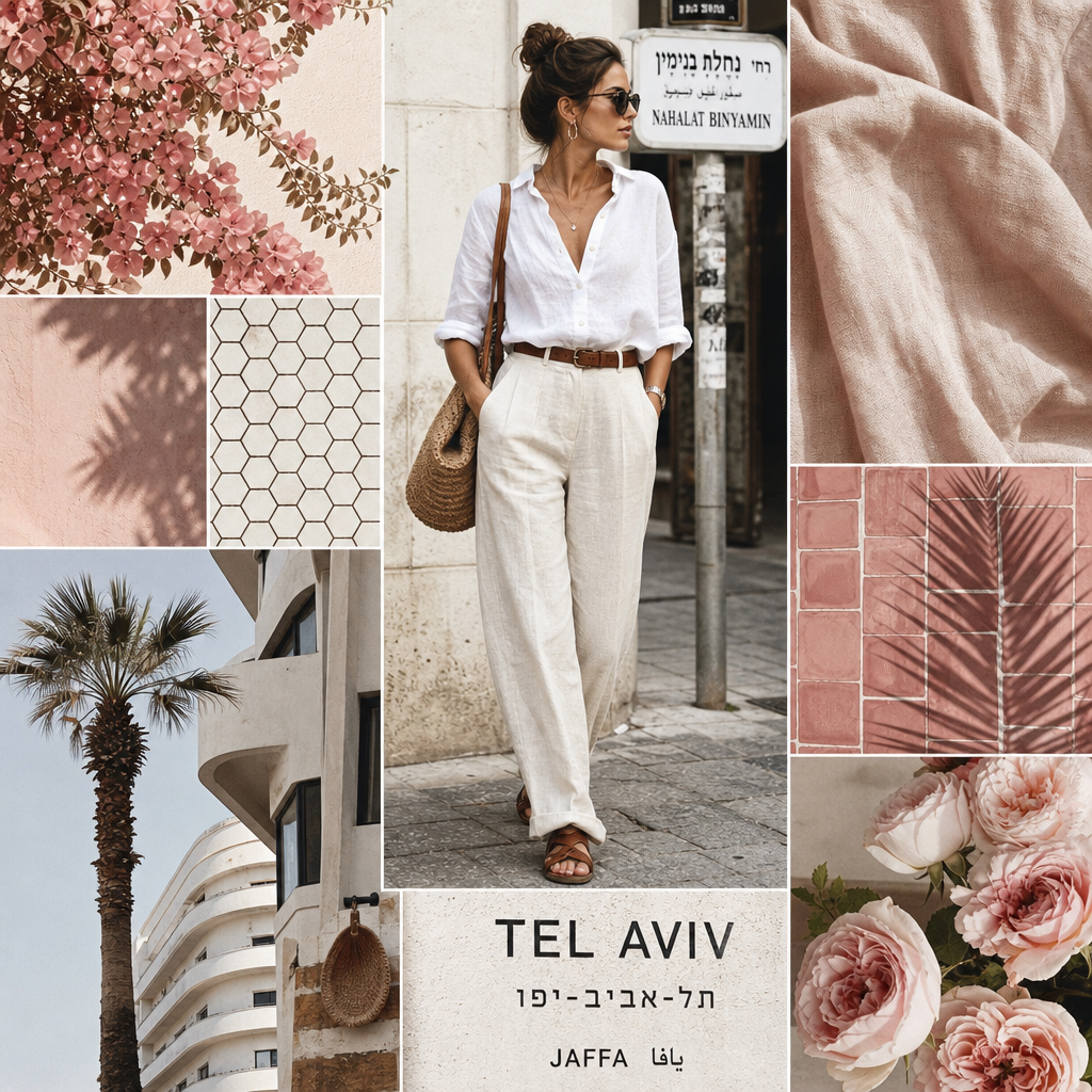 Editorial fashion portrait Tel Aviv